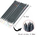 24 Colors Set 0.38 Hook mark pen Fineliner Pen Fine Line Point Colored Pens Art Water Based Assorted Ink Drawing