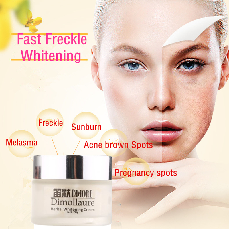 Dimollaure Strong Effect Whitening Cream + Snail Serum Anti-Aging Moisturizing Remove Freckle melasma pigment Melanin sunburn