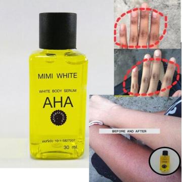 Fast whitening body serum bleaching brightening skin,AHA,Vitamin C,B 30 ml Free Ship