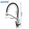 GAPPO Kitchen Faucets Brass Drinking Water Filter Kitchen Sink Faucet with Water Purification Features Mixer Tap