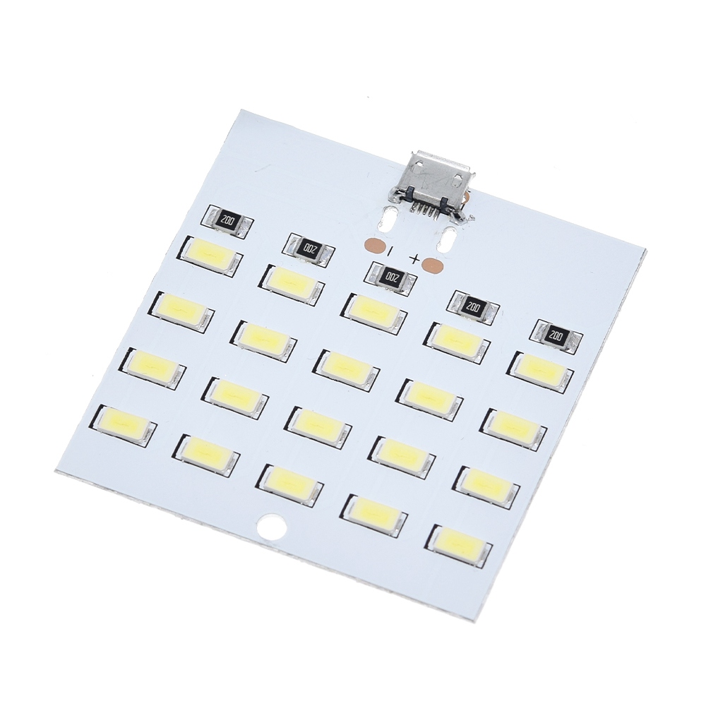 1PCS high quality 5730 smd 5V 430mA~470mA White Mirco Usb 5730 LED lighting panel USB mobile light Emergency light night light