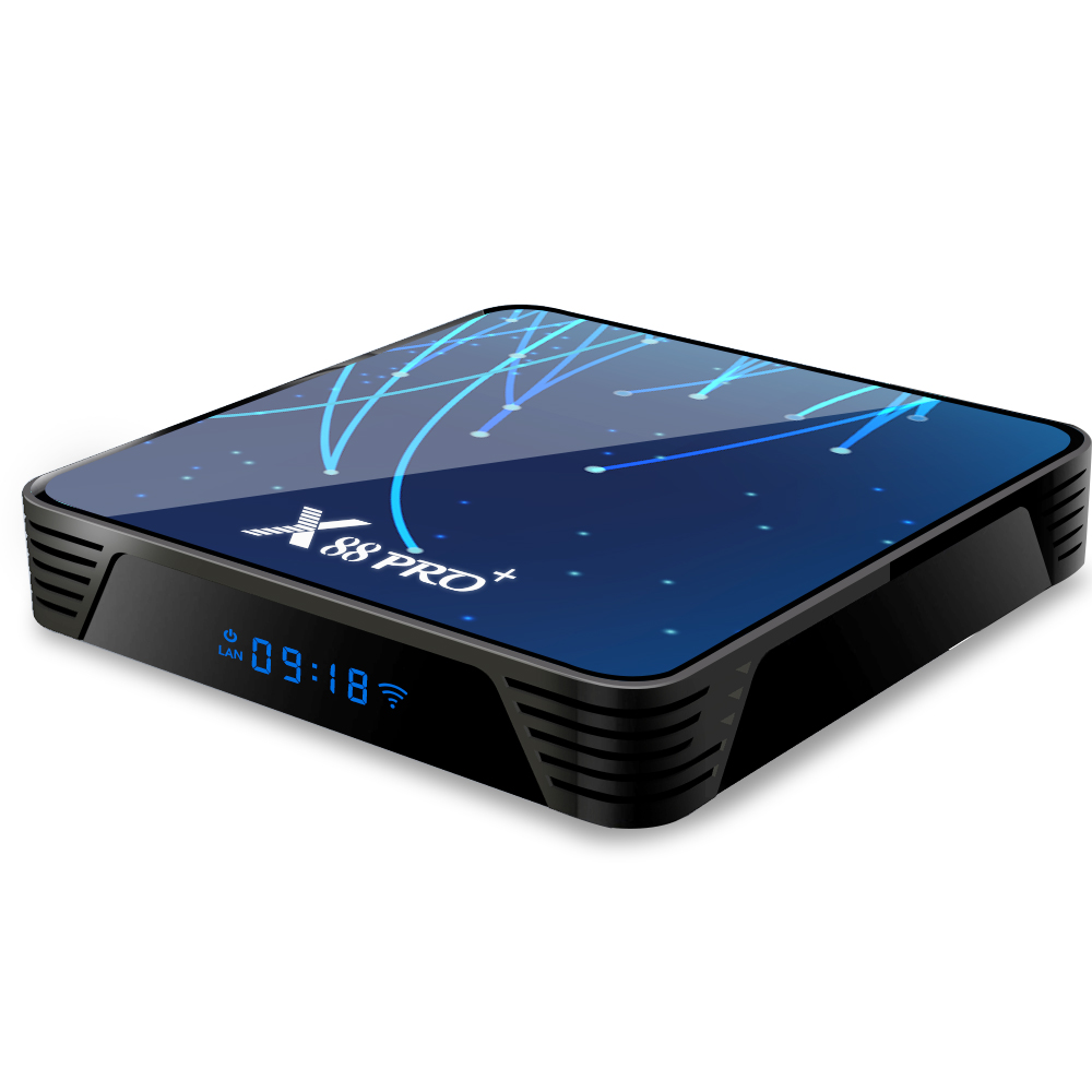 X88 PRO Plus Android Tv Box 8 Octa-core Android 9.0 4K H.265 4K SetTop Box 4GB 128GB Media Player KO mi Box Smart IPTV Box