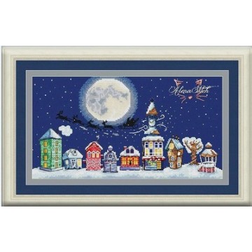 Cross Stitch Kit Embroidery Homfun Craft Bears Cross Stich Painting Joy Sunday Christmas Decorations For Home Homefun ZZ538