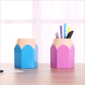 Makeup Brush Pencil Storages Box Vase Pot Creative Pen Holder Stationery Tidy Desk Storage Case feb14