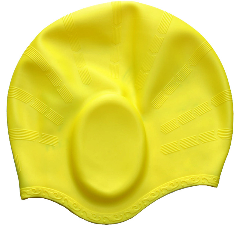 2019 Summer Swimming Hat Waterproof PU Caps Long Hair Water Sports Elastic Swimming Cap Free size Men Women Adults Dropshipping
