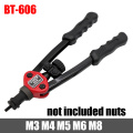HIFESON High Quality Rivet Nut Tool Insert Manual Riveter Threaded Nut Riveting Rivnut Tool for Nuts M3 M4 M5 M6 M8 M10 M12