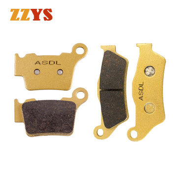 Low Dust Motorcycle Front and Rear Brake Pads Set For HUSABERG TE125 2012-2013 TE250 TE300 2011-2013 TE 125 250 300 2T