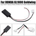Motorcycle bluetooth Adapter Module Aux-in Audio Cable for Honda Goldwing GL1800 Electronics Accessories