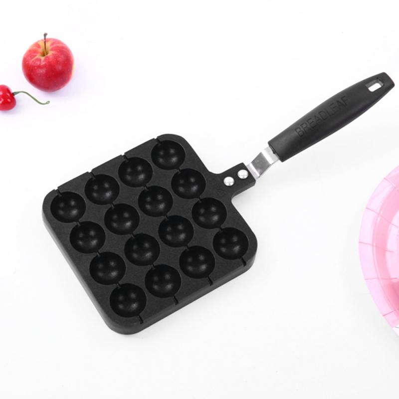 16 Holes Easy To Clean DIY Takoyaki Pan Octopus Balls Baking Maker Grill Mold Burning Plate Kitchen Cooking Tools Bakeware