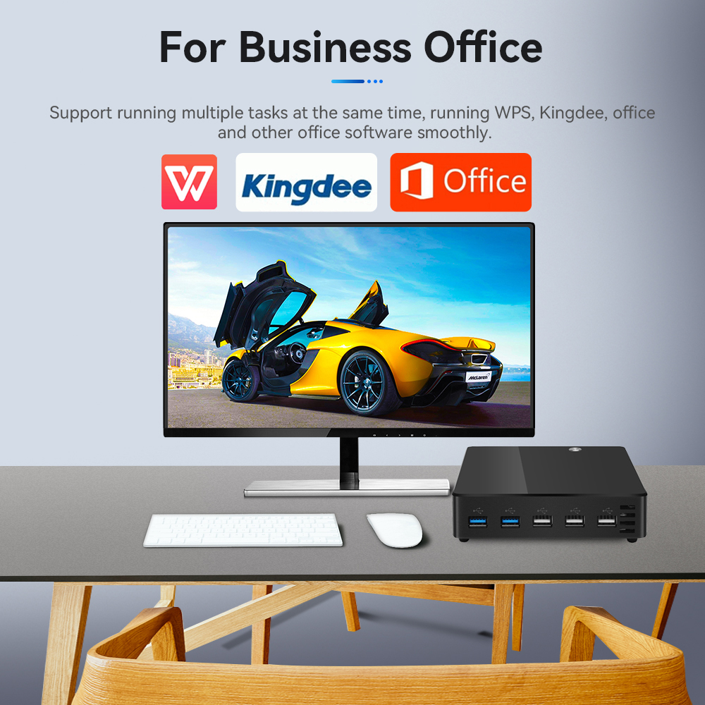 X38 Single LAN DDR3L Dual HD Display Mini PC