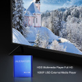 HDD Multimedia Player Full HD 1080P USB External Media Player With HDMI-compatible SD TV Box Support MKV H.264 RMVB Player 21