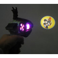 [New] 23CM Anime Sounding Light Toy Gun Give 1 Doll Action Figure As Presents Boy Projection Pistol Gun gift