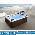 2.8 Meter 2019 new Luxury Courtyard Hot sale 6 People outdoor spa tub spa whirlpool bathtub M-3342 massage bathtubs