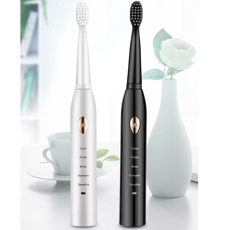 Electric toothbrush adult rechargeable sonic super automatic soft fur waterproof whitening couple suit men and women smart