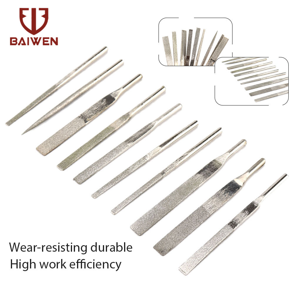 70mm Rasp File Diamond Needles File Set for Metal Working Rotary Tool for Pneumatic Ultrasonic Grinding Machine Air Grinder