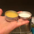 10PCS Cream Jar Tin Cosmetic Lip Balm Containers Nail Derocation Crafts Pot Refillable Bottle Screw Thread Empty Aluminum
