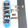 BakerA Complete Set of Assembled Skateboard 7 Layers Canadian Maple High Quality 8.0 /8.125/8.25/8.375/8.5 Inch