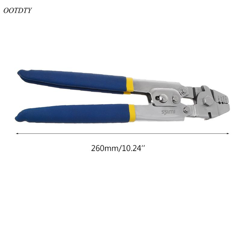 OOTDTY WXS-255 Plier Wire Rope For Crimping Fishing Lines Cable Tool Clamp Crimper Pliers Hand Tools