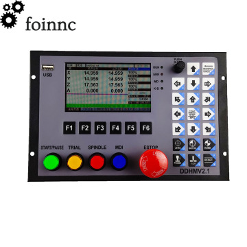 DDHMV2.14-axis 5-axis CNC controller CNC motion control system, engraving machine drilling and tapping external emergency