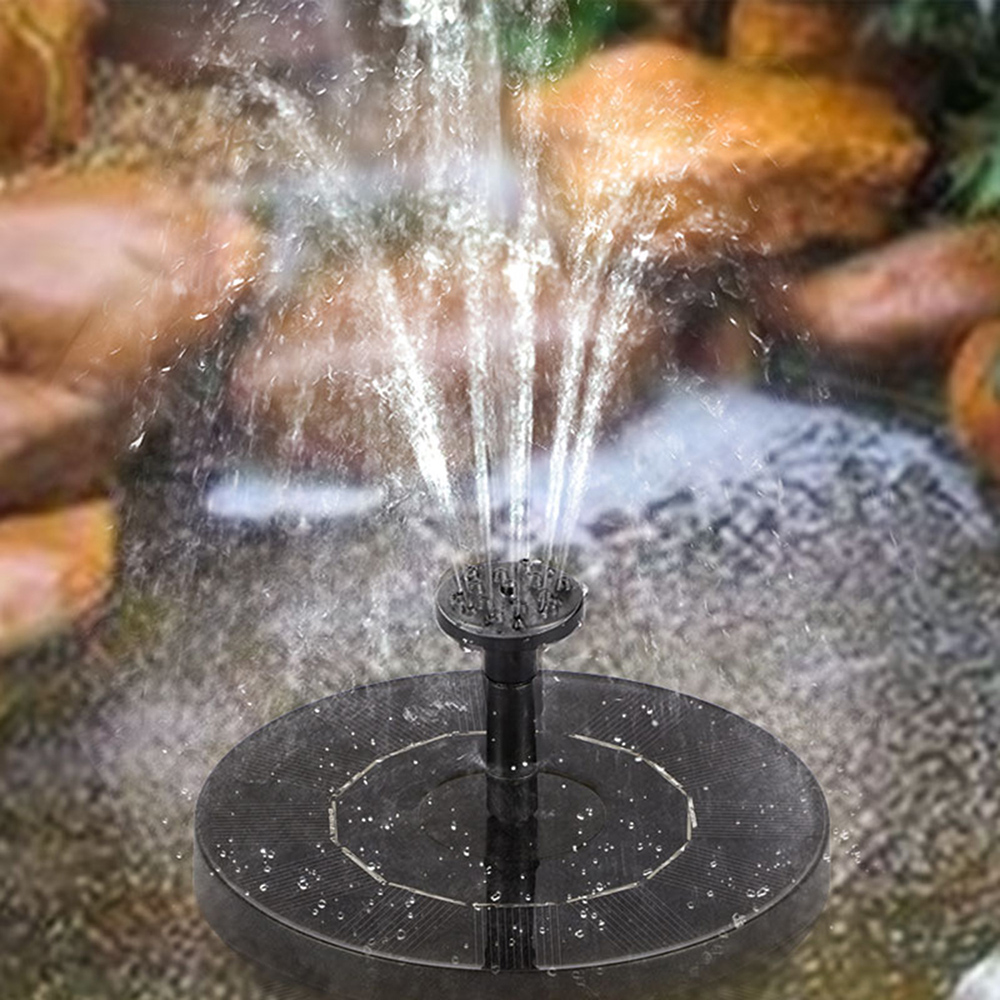 Solar Water Fountain Pump Outdoor Solar Fountain for Garden Solar Pond Water Pump Bird Bath Lake Pool Fountain Garden Decoration