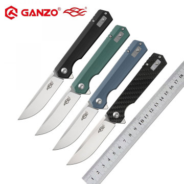 FBKNIFE GANZO Firebird FH11S D2 blade G10 or Carbon Fiber Handle Folding knife Survival tool Pocket Knife tactical outdoor tool