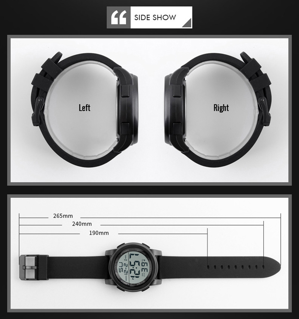 Luxury Watch Men Analog Digital Military Sport LED Waterproof Wrist Watch Gift Business Clock Relogio Masculino Reloj Hombre