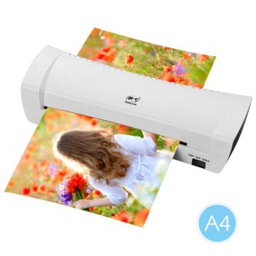 A4 Photo Laminator Hot Cold Laminator Fast Speed Film Laminating Plastificadora Machine Laminating for A4 Documen Photo