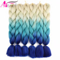 Colorful Braiding Hair 24Inch Synthetic Braiding Hair Extensions Jumbo Braids 100g/Pc For Women Alibaby