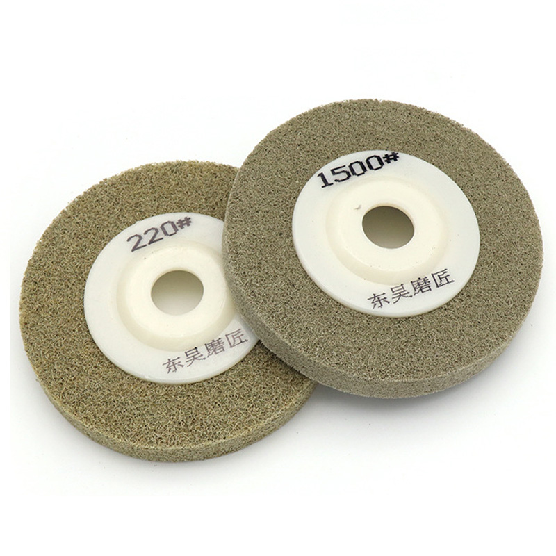 1pcs 100x16mm Nylon Fiber Polishing Wheel Grinding Disc Abrasive Tools Materials Surface Decoration For Angle Grinder