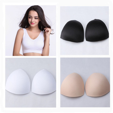 Multi-color Women Sponge Foam Push up Enhancer Chest Cup Breast Bikini Inserts Swimsuit Padding Bra Pads Intimate Accessories