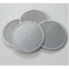 Sintered stainless steel wire mesh filter round disc