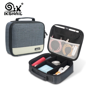 IKSNAIL Universal External Hard Drive Case For iPad Mini Cable Organizer Electronics Digital Accessories Bag For iPad Tablets
