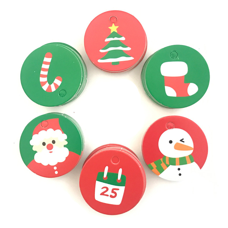 Card label 50pcs DIY Kraft Christmas Tree Shape Hang tag Christmas Party Deco Paper Cards Gift tag Craft Paper 5.5*5.4cm D2
