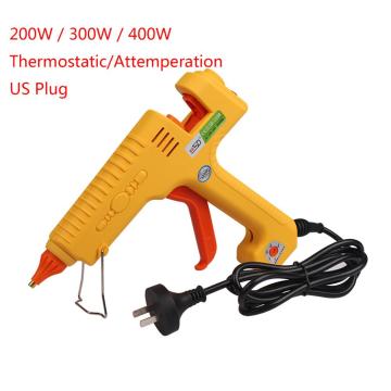 PDR Tools Hot Glue Gun 11mm 200W/300W/400W US Plug Thermostatic/Attemperation Hot Melt Glue Gun For Melt Adhesive Hand Tool Sets