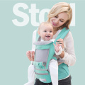 Baby Carrier with Hip Seat Breathable Detachable Adjustable Strap Side Pockets Baby Safety Carriers Waist Stool Infants