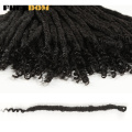 FREEDOM Faux Locs Crochet Braids Hair Soft Synthetic Braiding Dreadlocks Hair 12 Inch Ombre Crochet Hair Extensions