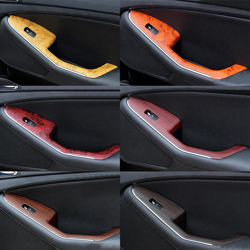 Furniture Door Automobiles Vinyl Film Car-Styling PVC Wood Grain Car Interior Decoration Stickers
