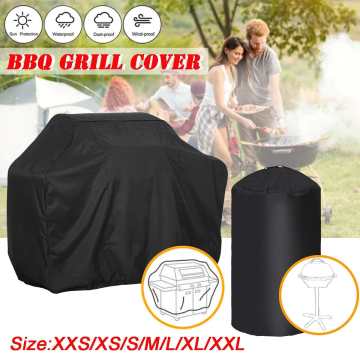 Waterproof BBQ Grill Cover Outdoor Rainproof Durable Anti Dust Protector Home Garden Outdoor Professional Barbecue Tool