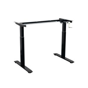 Hand Crank Height Adjustable Office Manual Standing Desk