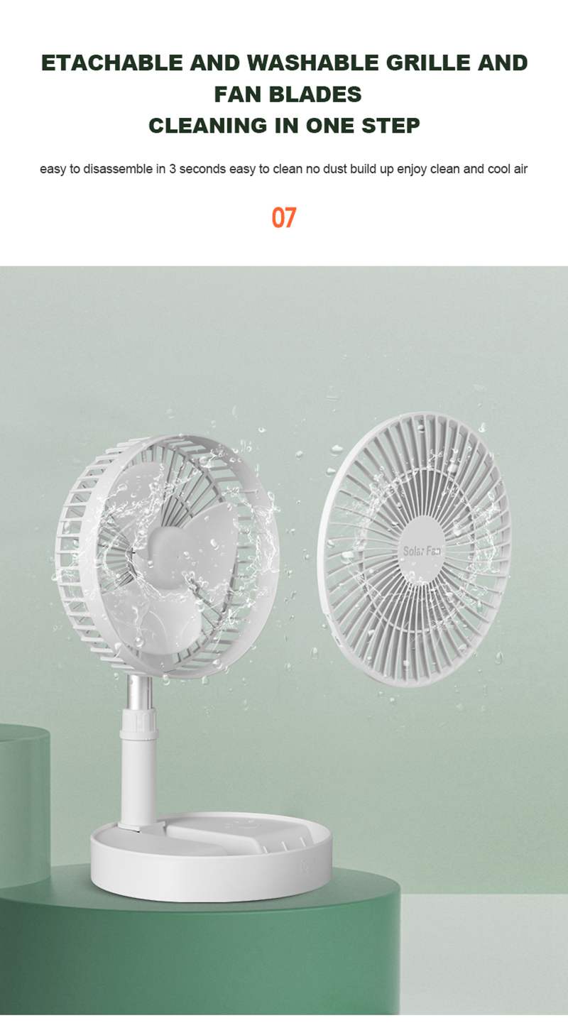 Portable Solar Fan
