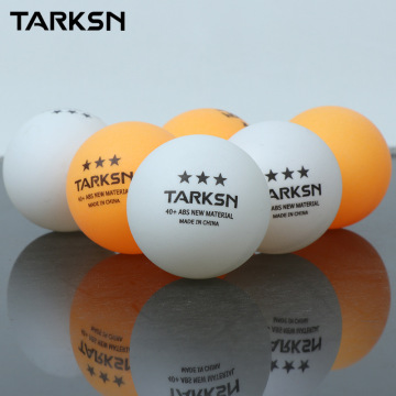 TARKSN 10pcs ABS Material Table Tennis Balls 3 Star 40+mm 2.8g Plastic Ping Pong Balls for TableTennis Tenis PingPong Ball