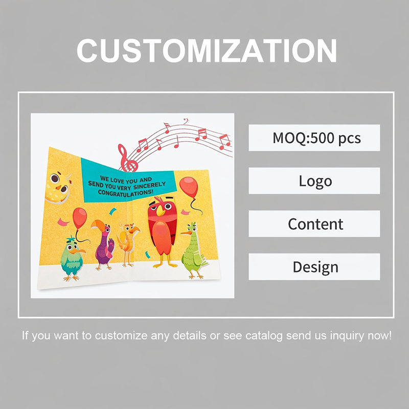 Happy Birthday Music Card