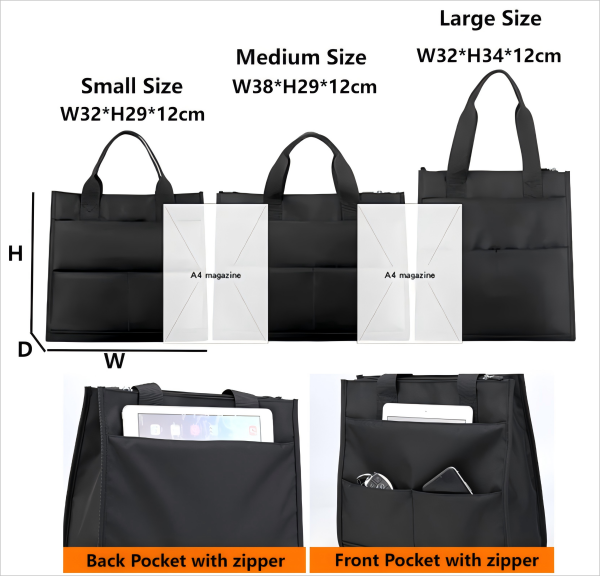 Polyester Shopping Bag with Laptop Protection