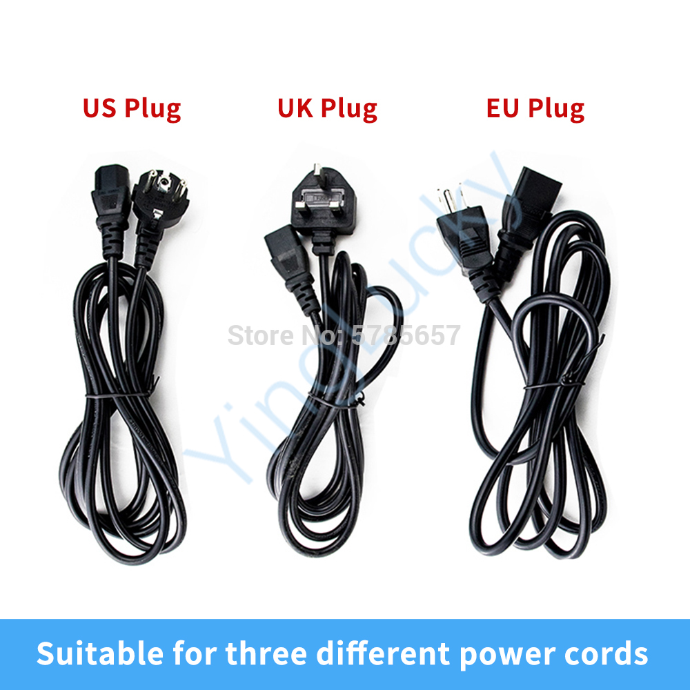 Pandora Box Console Accessories 12V 3A cable power adapter EU/US/UK Plug for coin operated game arcade cabinet machine DIY parts