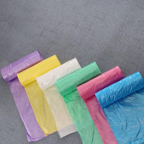 Suppliers for Flat plastic Transparent star-sealed garbage bags