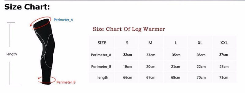 Malciklo Leg Warmers Men/Women Bike Bicycle Sport Ciclismo Winter Cycling Leg Cover Thermal Run Sleeves for Keep Warm