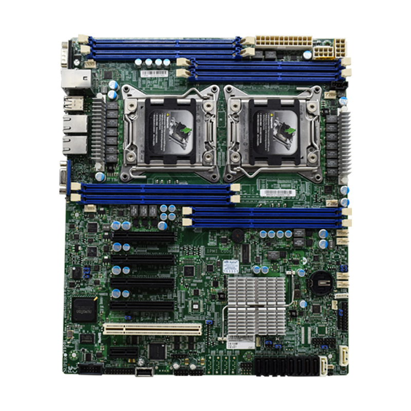 For Supermicro X9DRL-iF c602 LGA2011 dual mother board x79 x79m mining server workstation PC Motherboards Computer Accessories