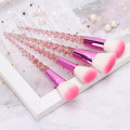 10pcs Diamond Makeup Brushes Set Crystal Brush Powder Blush Foundation Eyeshadow Brush Unicorn Make Up Kits Blending Brush