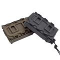 Outdoor 5.56 7.62 Fast Magazine Pouch Quick Release Tactical Nylon Holster Case Box Replacement Elastic Soft Shell Bullet Folder