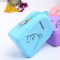 10*7cm Cartoon cute Totoro Mini Schoolbag Coin Purse Action Figure Rubber Wallet Pouch Small Bag doll toys gift for boys girls